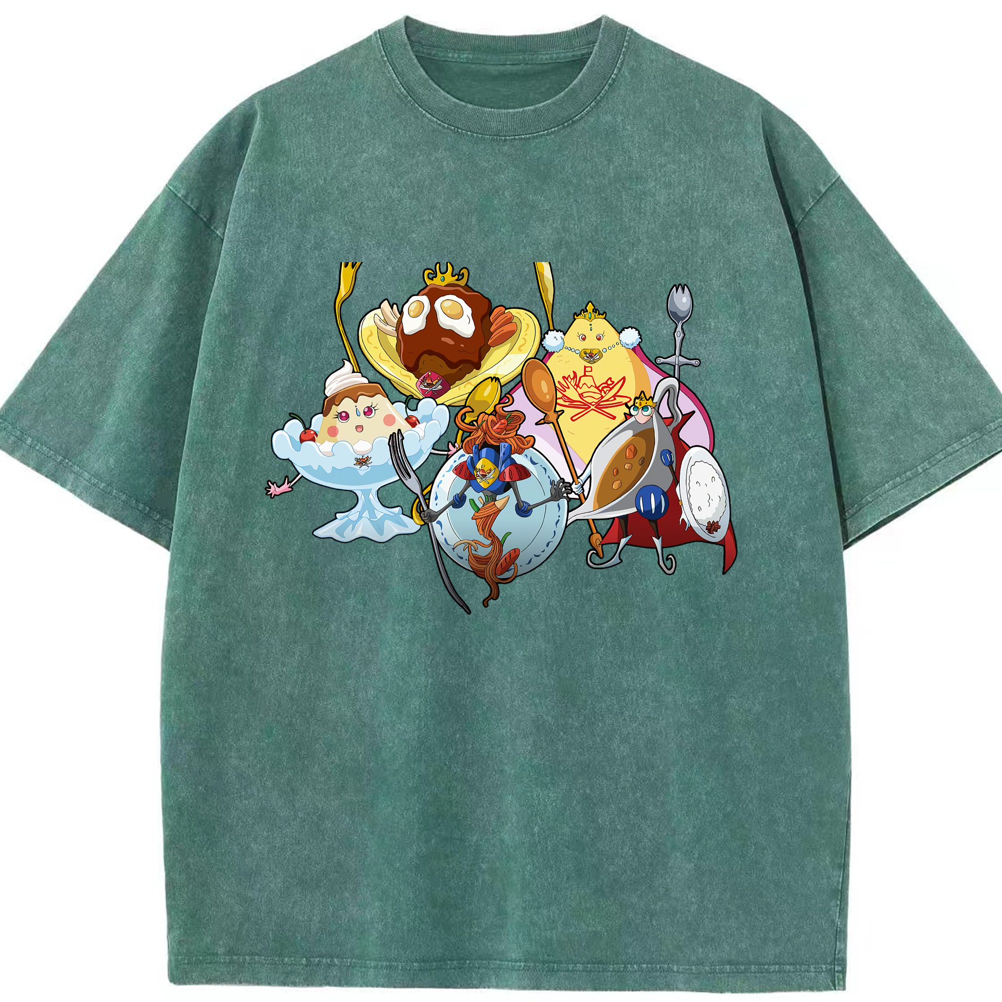 （画像用） 遊☆戯☆王 Yu-Gi-Oh! 綿100% ヴィンテージ風 半袖Tシャツ（フロントプリント）